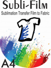Subli Film A4 HOT PEEL (Sublimation Transfer Film) Lot picture
