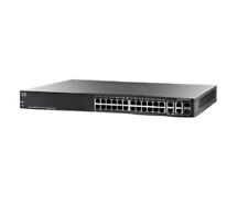 Cisco SG300-28MP-K9 Small Business 28 Ports PoE+ Layer 3 Switch  1 Year Warranty picture