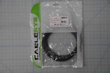 CABLESYS Cat 5e Patch 7' Black NEW Sealed GCPO888910-BK picture