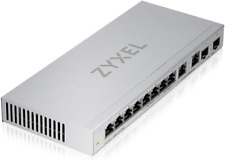 12-Port Multi-Gigabit Ethernet Unmanaged Switch | 2 X 2.5G | 2 X 10G SFP+ Fiber  picture