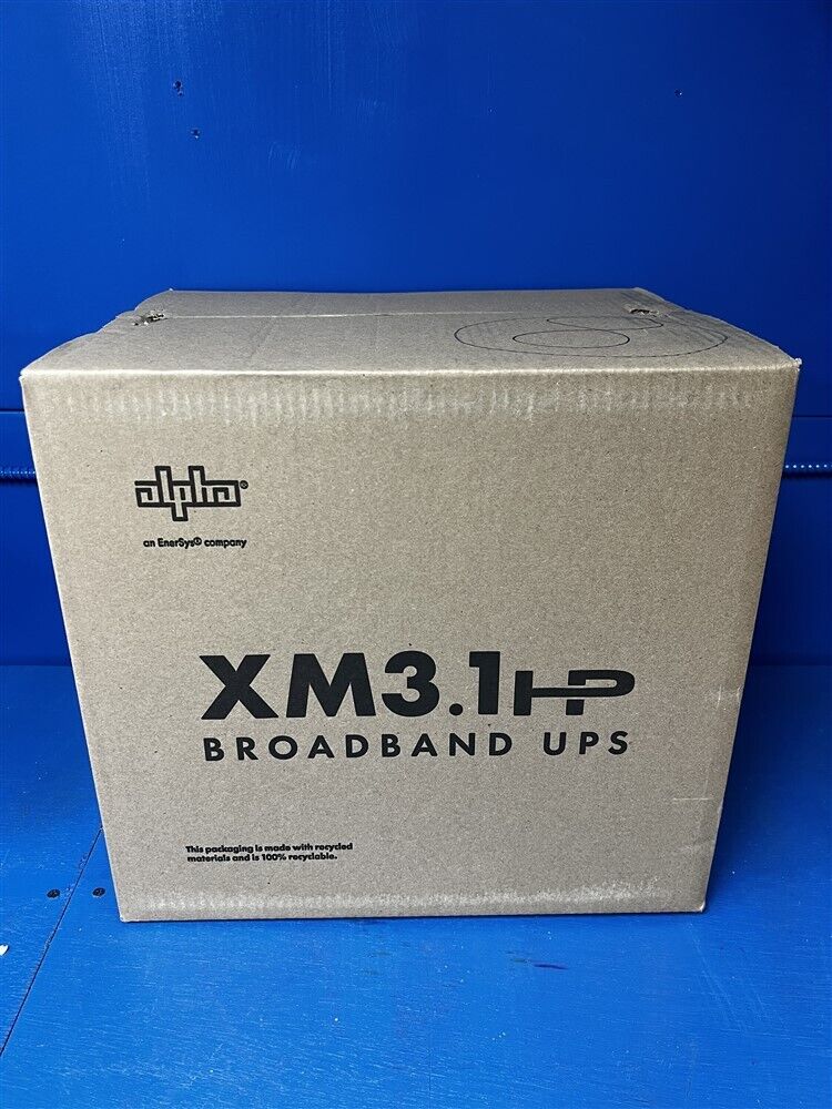 New Alpha Technologies XM3.1-HP Cable Broadband UPS
