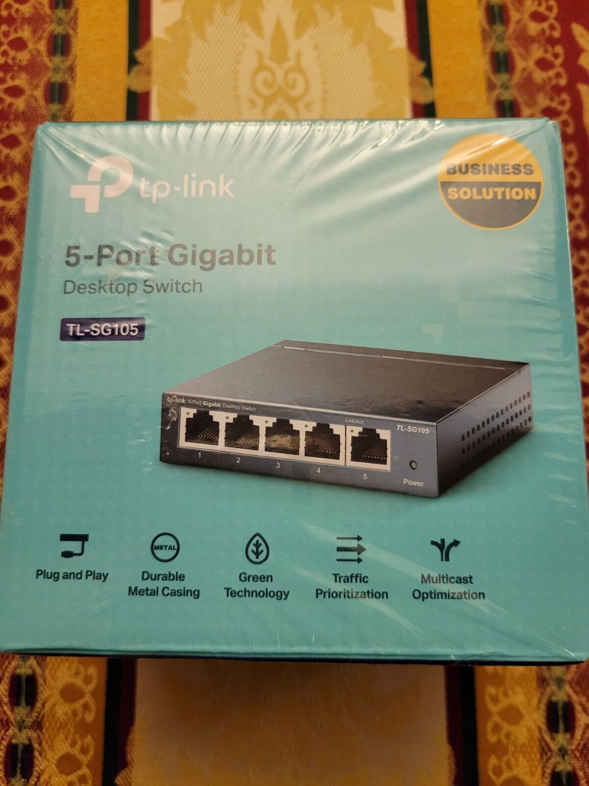 NEW TP-Link 5 Port Gigabit Desktop Unmanaged Ethernet Switch TL-SG105