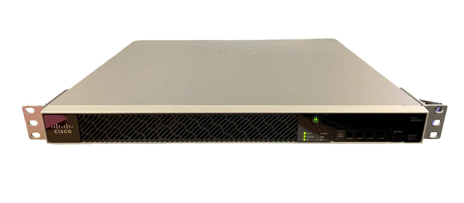 Cisco ASA-5525-X Adaptive Security Appliance w/ OEM 128GB SSD + Ears + Cord  #05