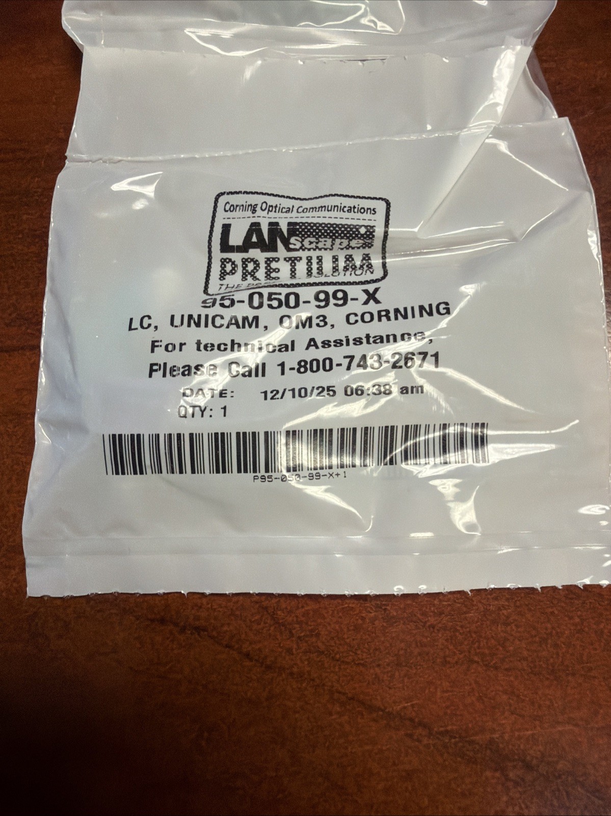 Corning 95-050-99-x LC UNICAM OM3 LOT OF 19