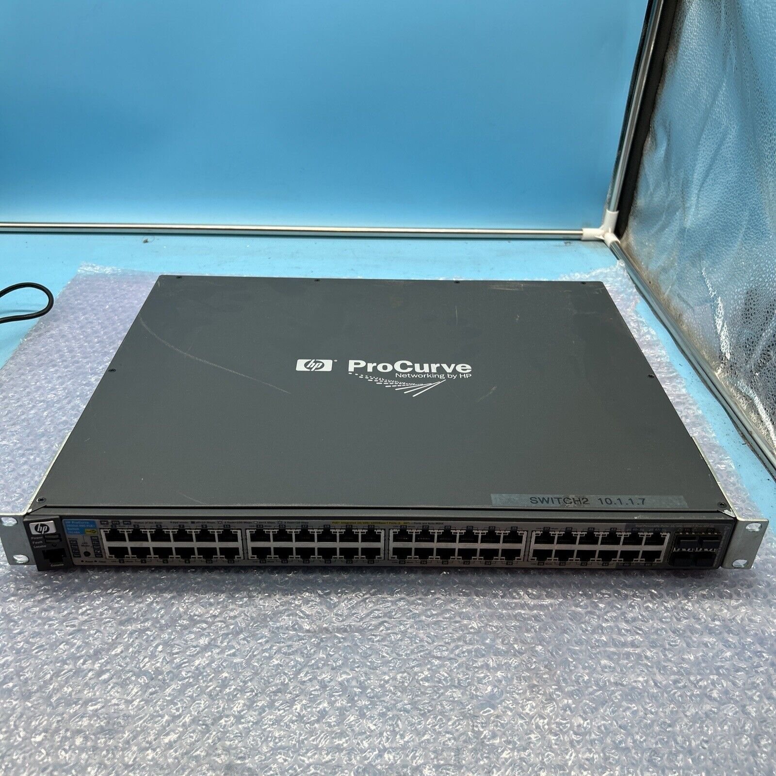 HP ProCurve J9147A 2910al-48G 48 Port Gigabit Switch w/ J9165A module