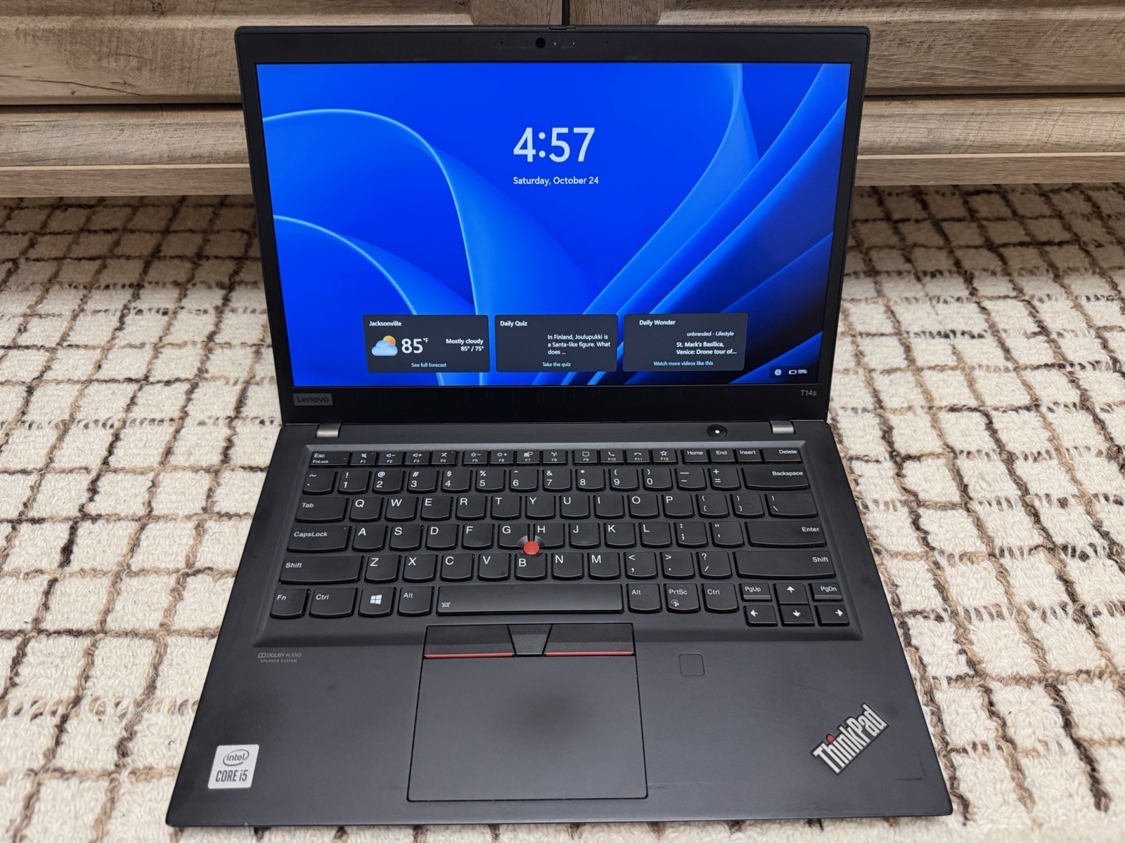 Lenovo ThinkPad T14S Gen 1 CORE i5-10210U 1.60GHZ 256GB 16GB WIN11 Pro - TOUCH