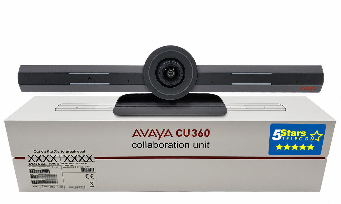 Avaya Collaboration Unit CU360 (700513892) Brand New, 1 Year Warranty