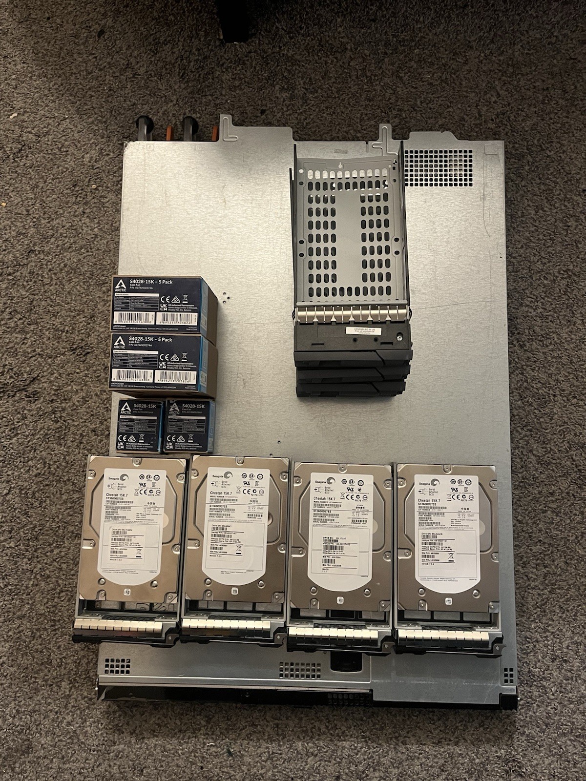 Dell PowerEdge R430 W/ 2.4TB HDDs, Extra Processors, High Performance Fans