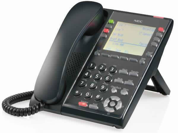 Sl2100 IP Self-Labeling Telephone (BK) By NEC SL1100/SL2100