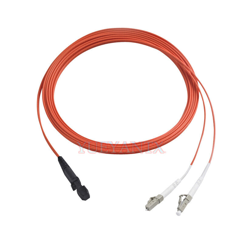3 Meter Fiber Patch Cord Jumper Cable MTRJ-LC LC-MTRJ Multimode OM2 50/125