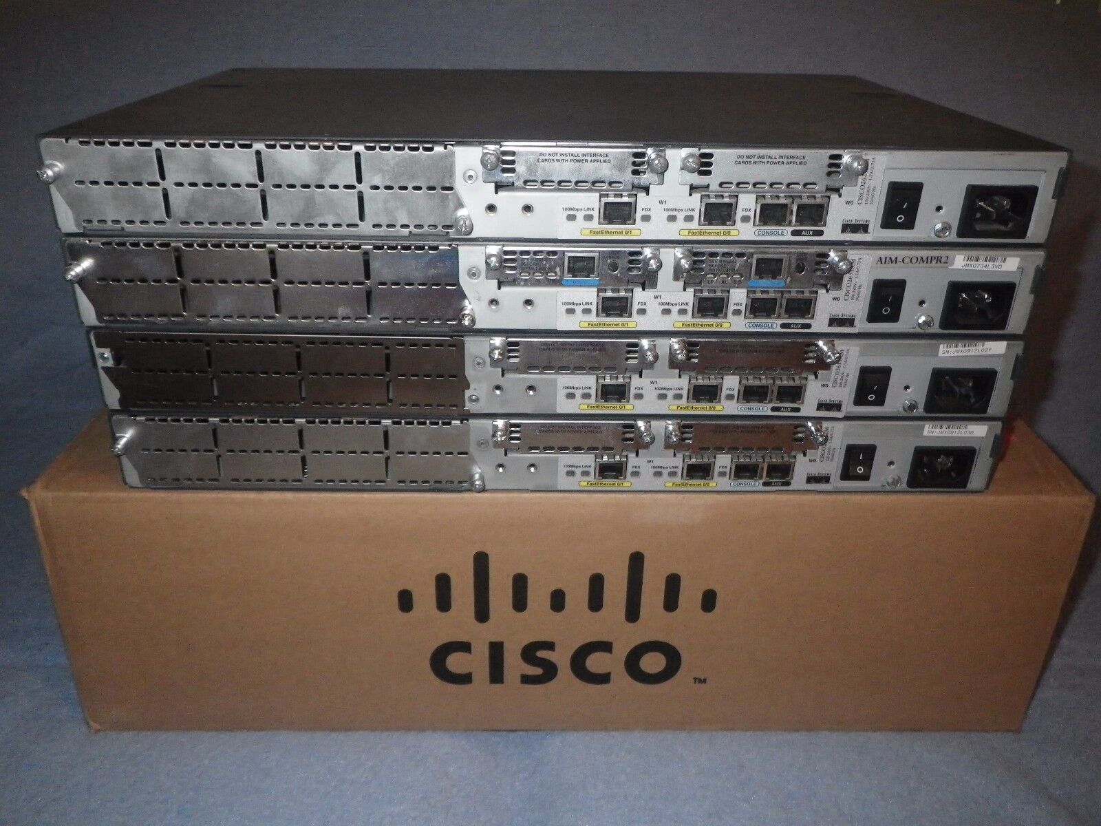 Cisco 2651XM Router AIM-VPN/BPII-PLUS 2x 1DSU-T1-V2 32F/128D 12.4 1-YR Warranty