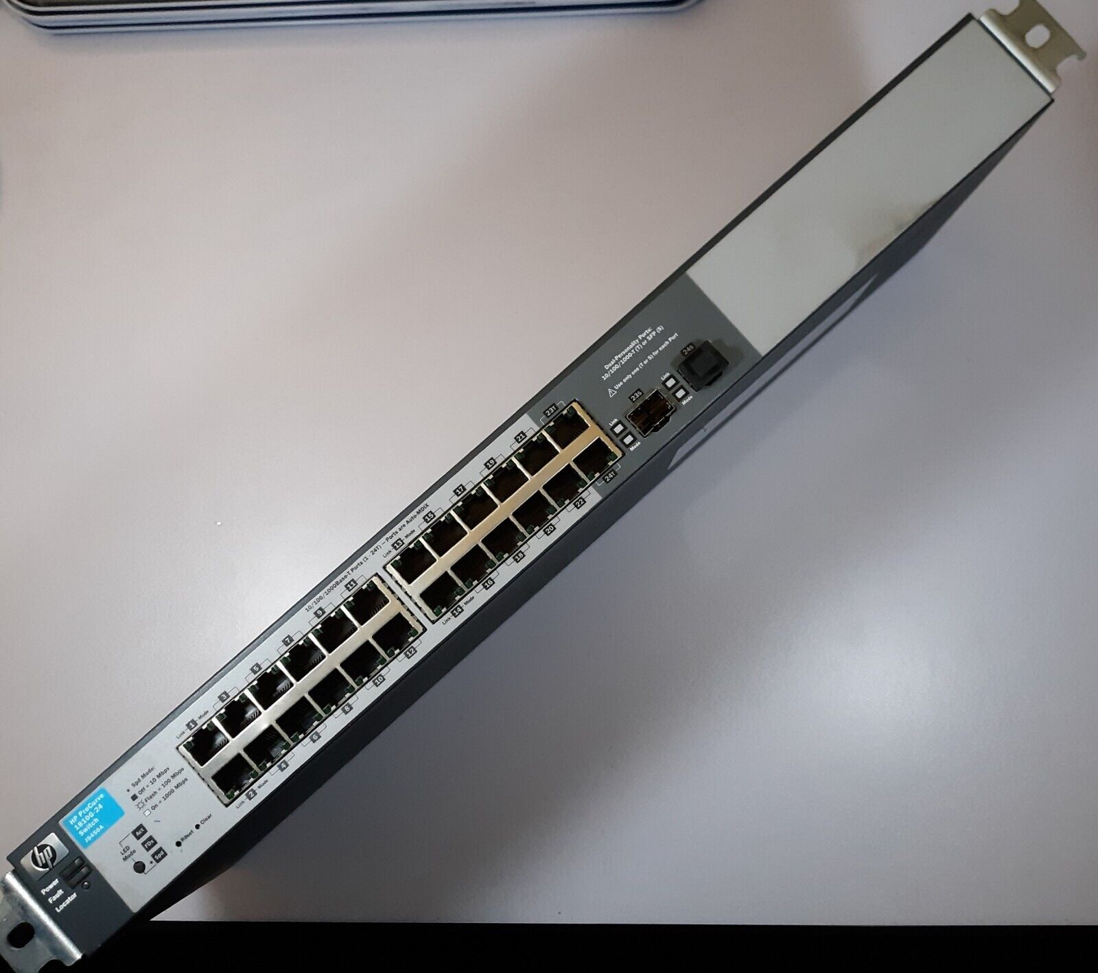 HP  J9450A ProCurve 1810G-24 24 Port Managed Gigabit Ethernet Networking Switch