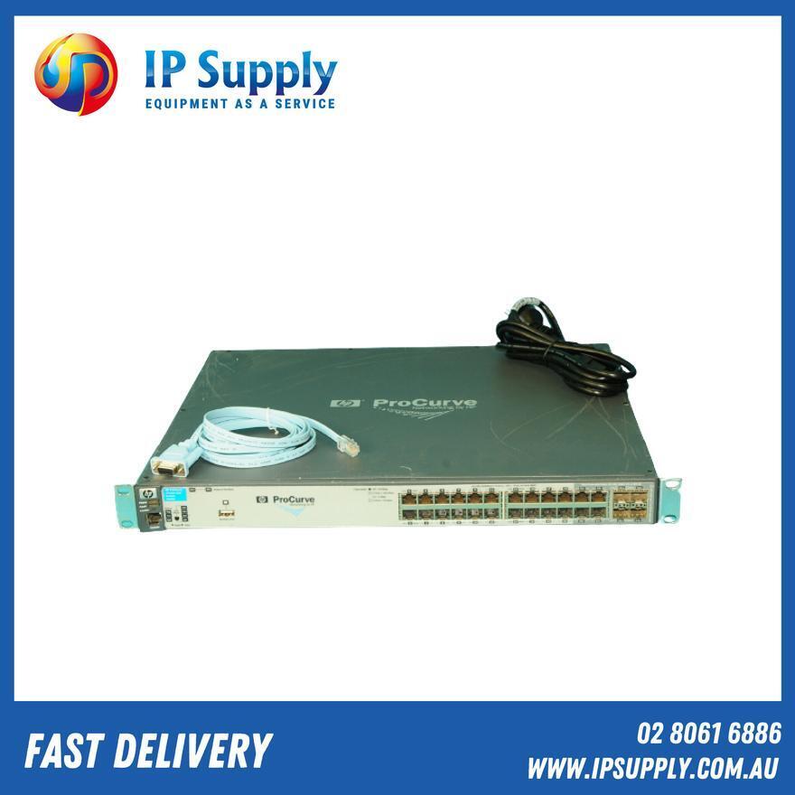 HP J9145A 2910al-24G 24 Port Gigabit Switch ProCurve
