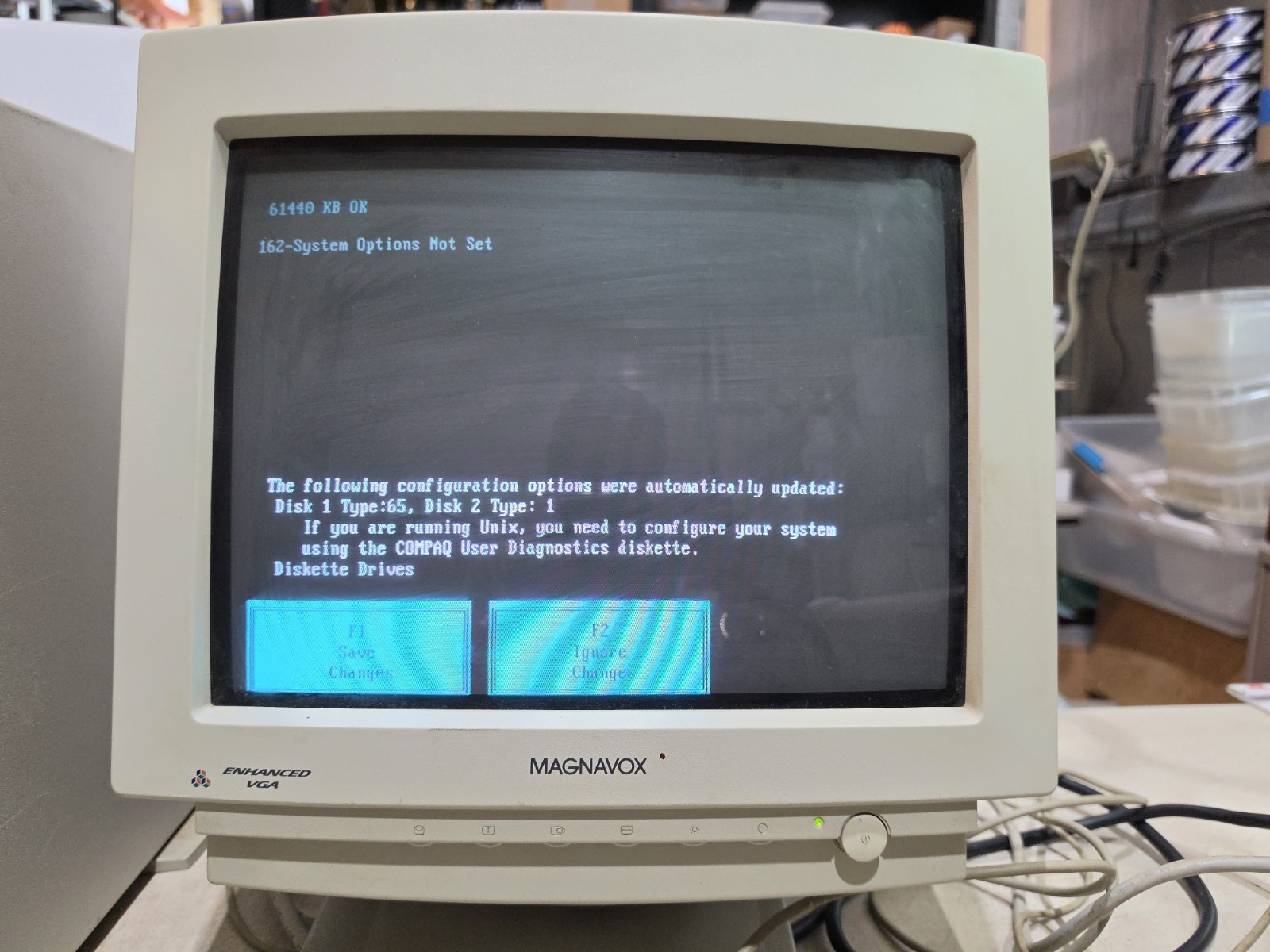 Philips Magnavox CM2015 BE01 CRT Color Display Monitor - Works