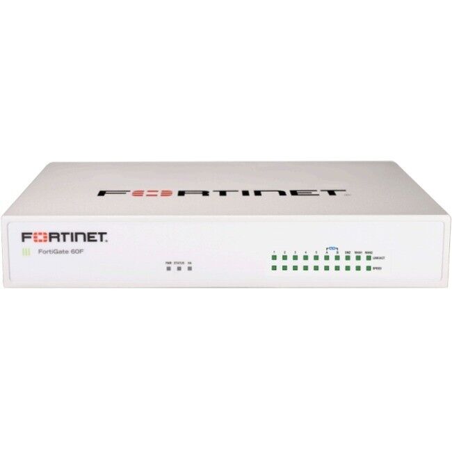 Fortinet FortiGate security appliance 1 year 24x7 P/N: FG-60F-BDL-950-12