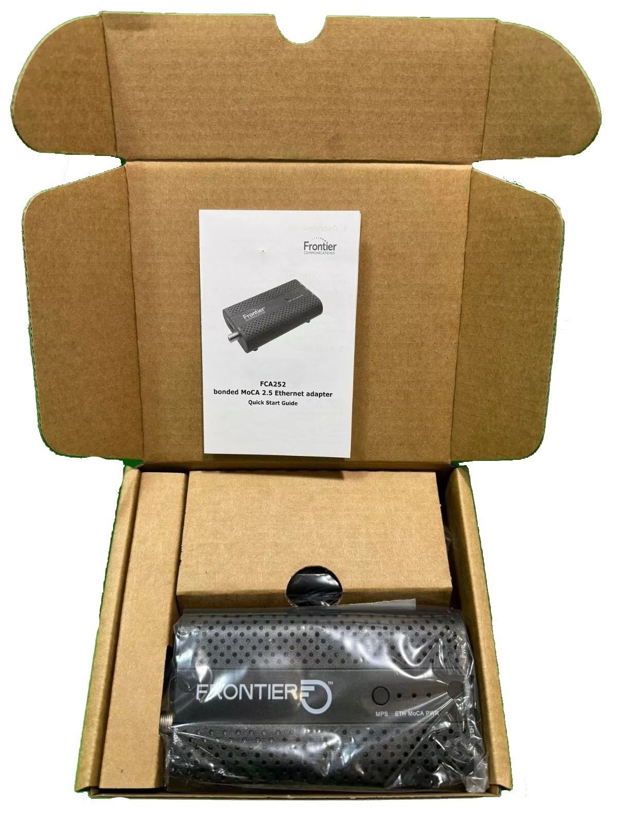 FRONTIER FCA252 MoCa 2.5 Ethernet Network Adapter BRAND NEW