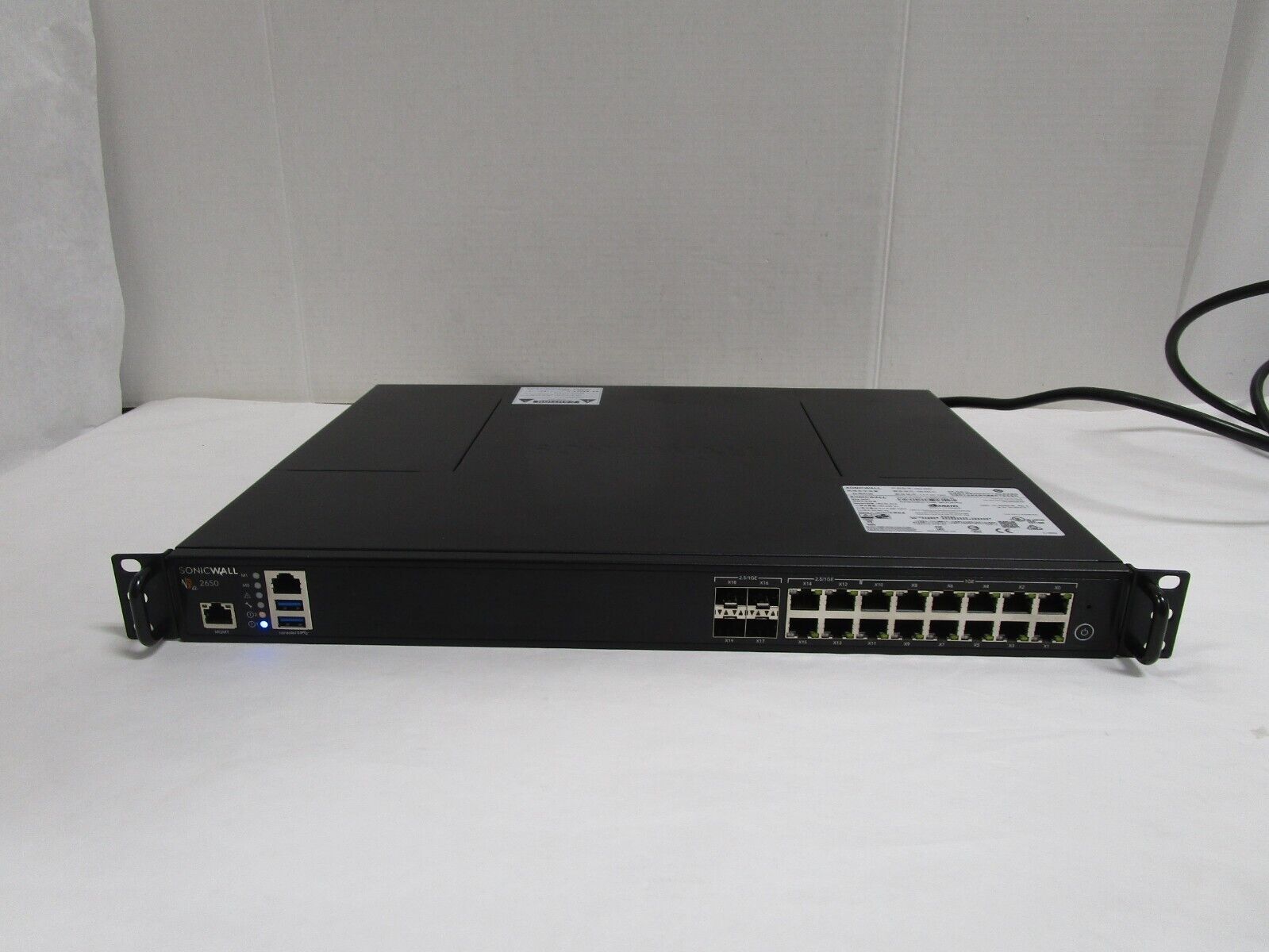 SonicWall NSA2650 Network Security Appliance 1RK38-0C8 USED SEE PHOTO SHIPS FREE