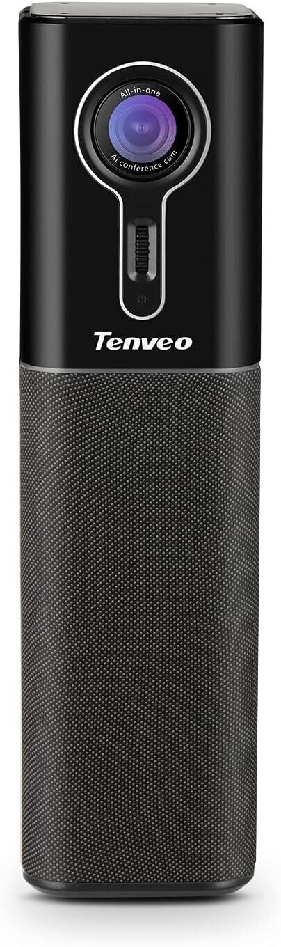 Tenveo CM1000 2K HD Smart AI Conference Camera with Speaker and Microphone