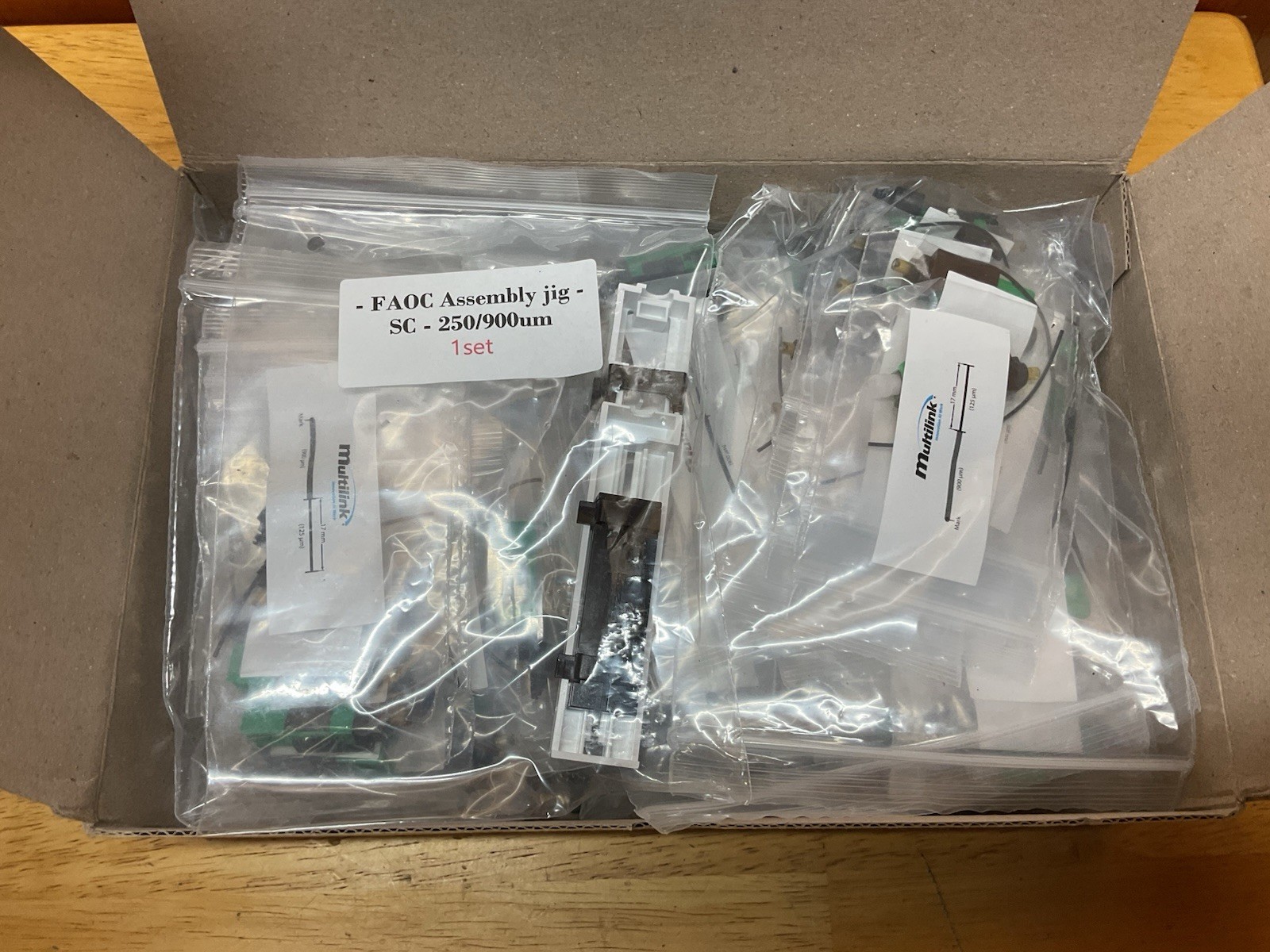 Multilink 066-025-10 Surelight SC/APC Fiber Optic Connector (Box Of 100)