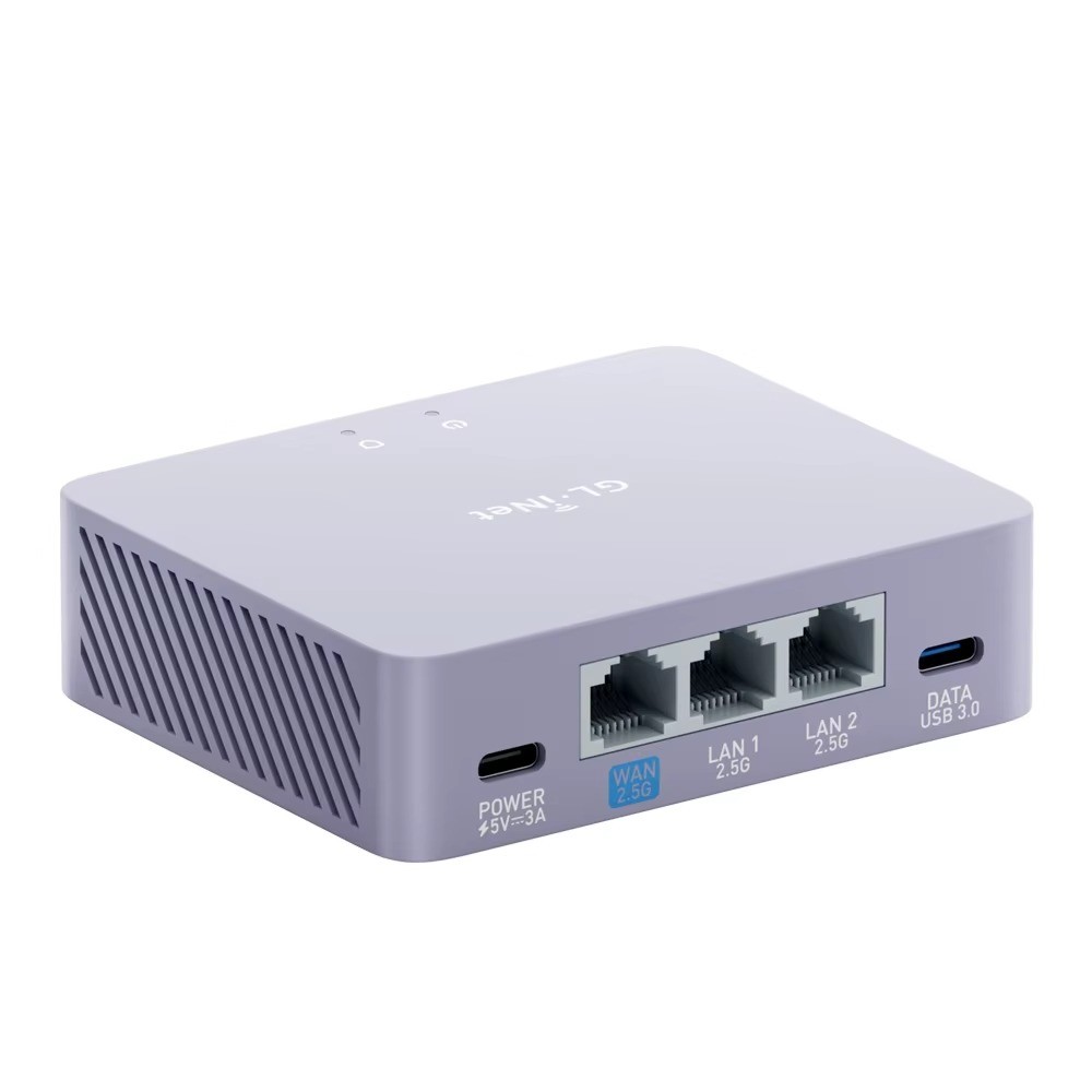 GL.iNet Brume 3 GL-MT5000 VPN Security Gateway 3x2.5G Ports No WiFi