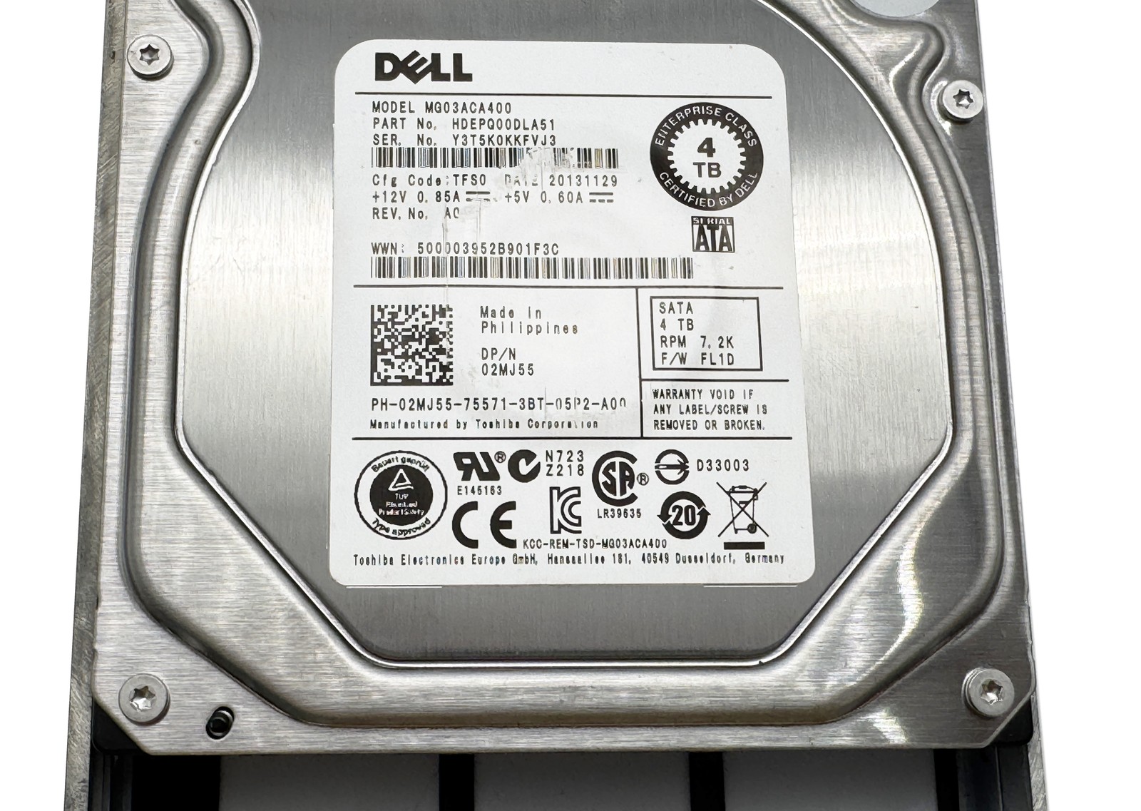 Toshiba 4TB 3.5\