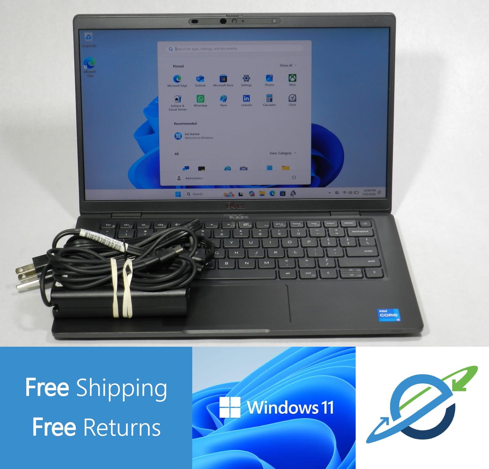 DELL LATITUDE 7320 | Intel i5-1145G7 | 256GB SSD | 16GB | A+ | WINDOWS 11 PRO