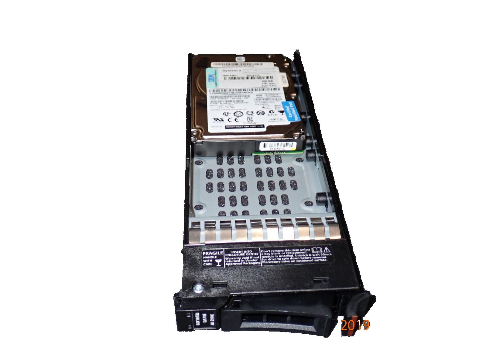 Lot of 10 IBM 00L4519 300GB 2.5\