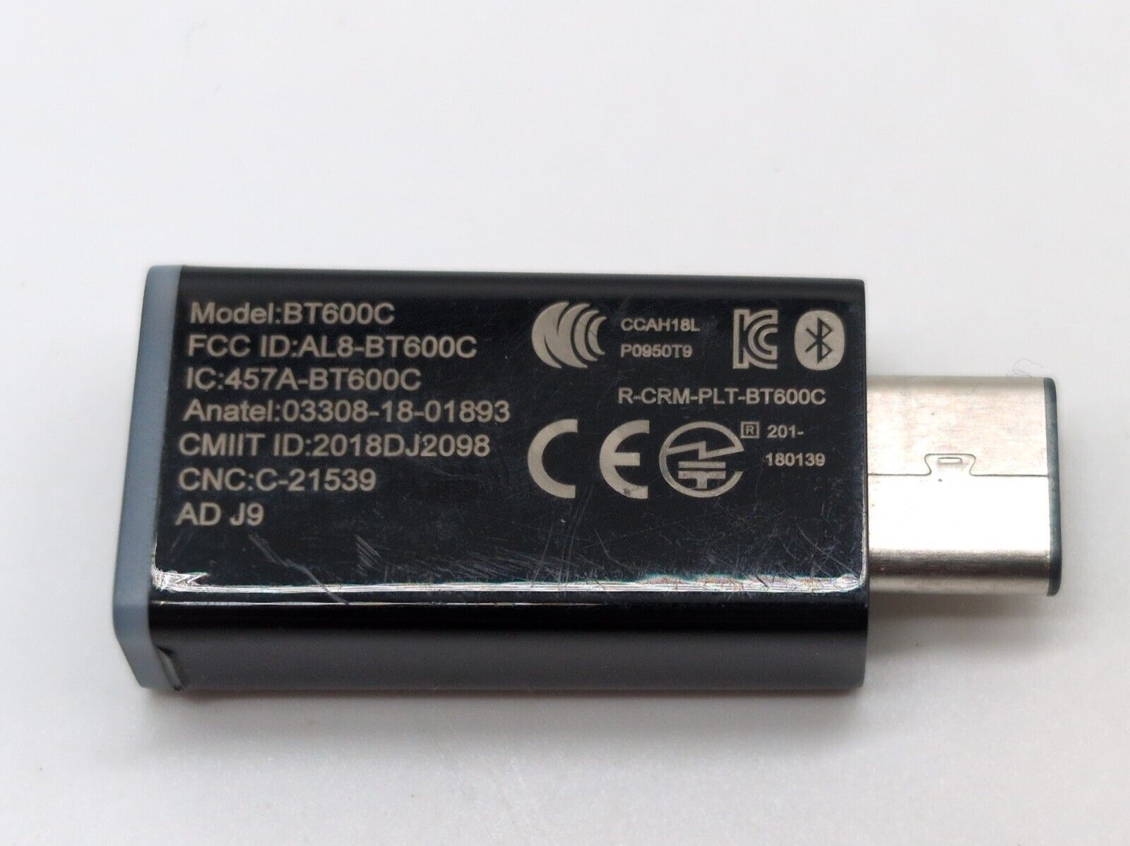 Plantronics Poly BT600C USB C Bluetooth Adapter/Dongle