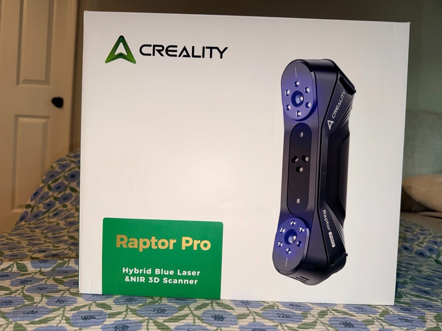 Creality Raptor Pro 3D Scanner MINT Cond. - 1 Day Use Complete Kit 
