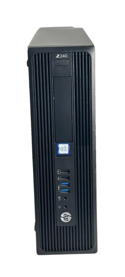 HP Z240 SFF Workstation Xeon® E3-1240 v5 3.5GHz 16GB RAM 512GB SSD Win 11 Pro