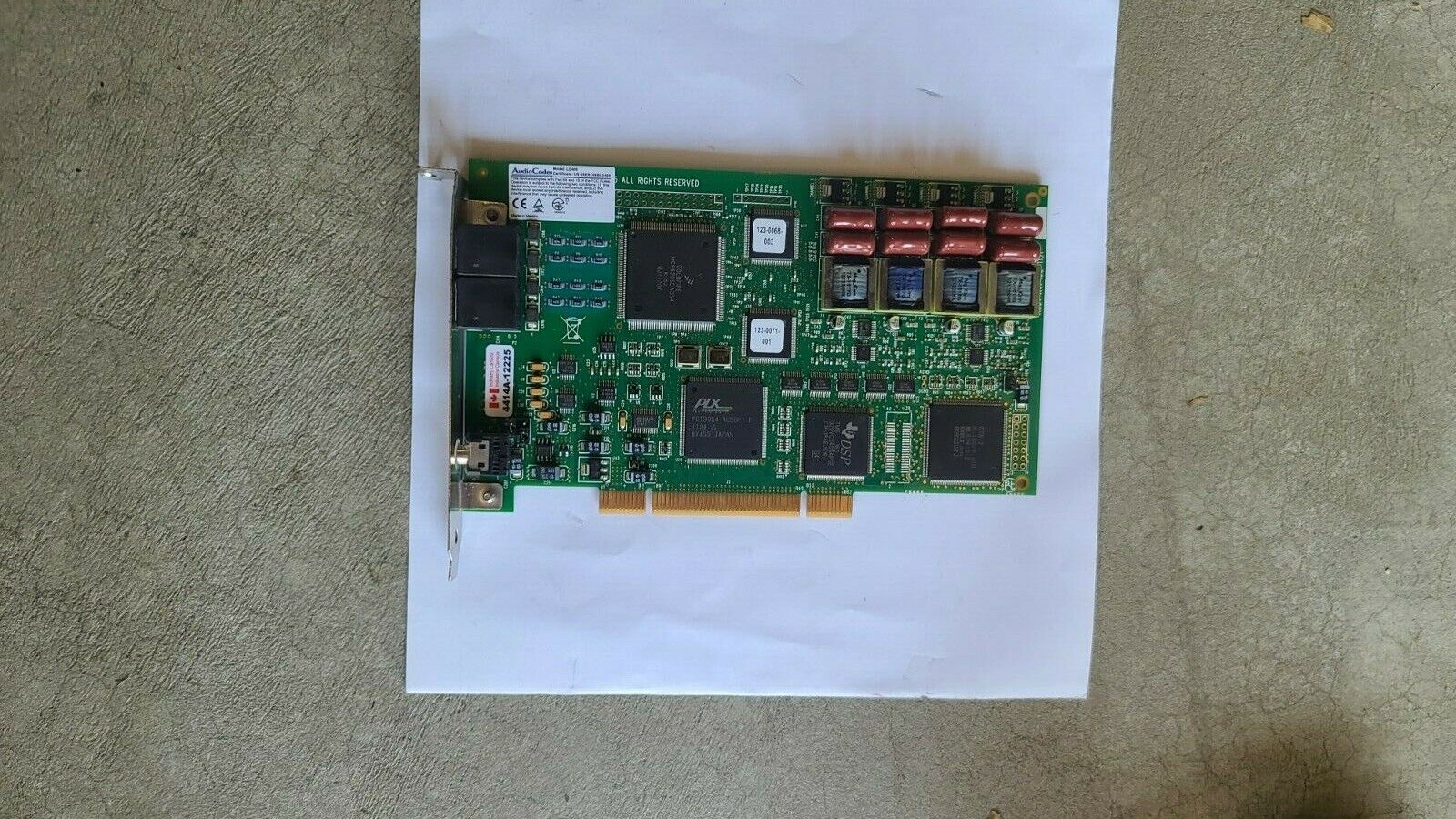 AudioCodes LD409 PCI Analog Recording Card
