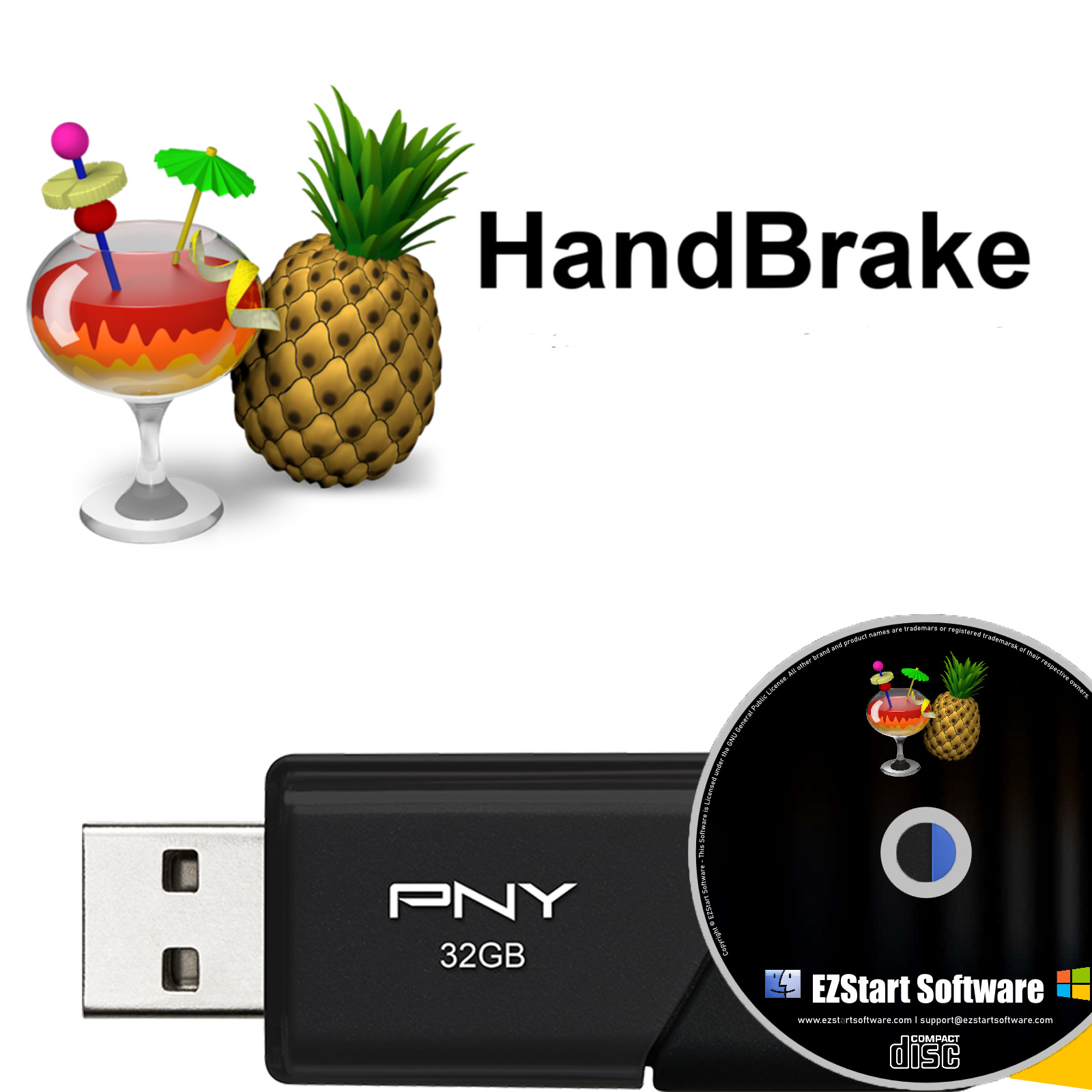 HandBrake Video to Convert Video From Any Format To Modern Codecs on CD/USB