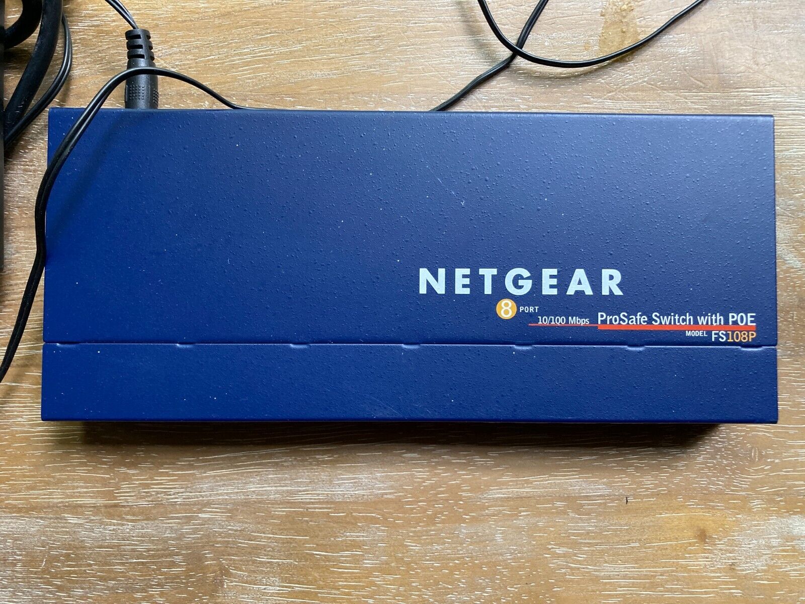 NETGEAR ProSafe 8-Port Fast Ethernet Switch with 4-Port PoE - FS108P
