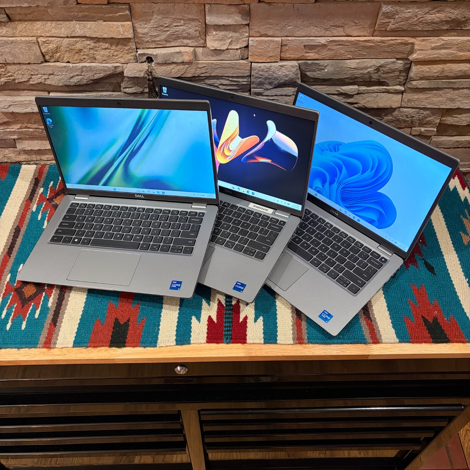 LOT OF 3 Dell Latitude 5420 Laptop i5-1145G7 8GB RAM 256GB SSD W11P 4 RESTORE