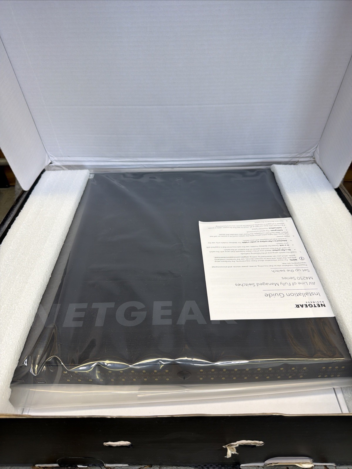New Netgear M4250-40G8XF-POE Managed Switch (GSM4248PX-100NAS) 
