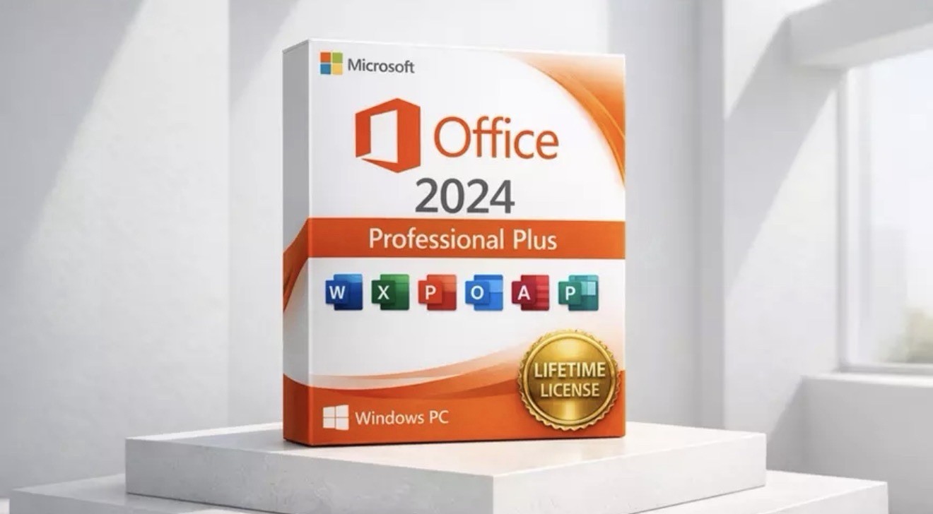 MS Office 2024 - Professional Plus - Lifetime License Windows - Digital Download