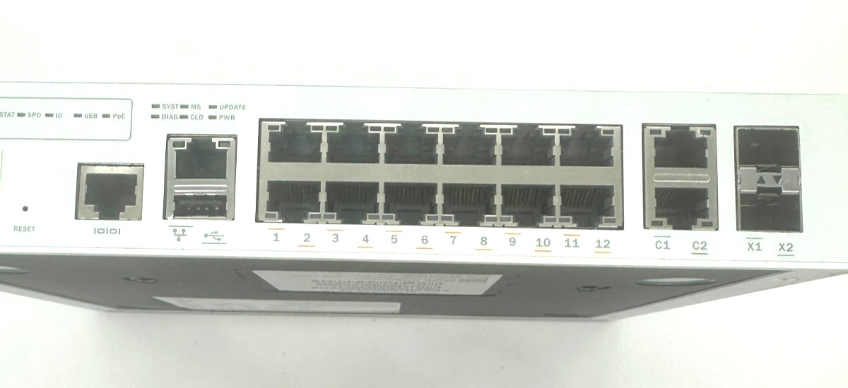Ruckus ICX7150-C12P 12-Port PoE+ Gigabit Switch L3 Managed Fanless | UNIT ONLY