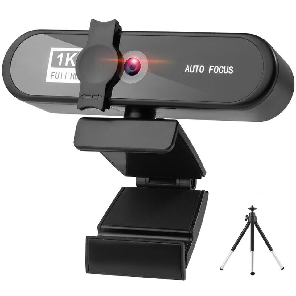 4K 2K Full HD USB Webcam for PC Desktop Laptop Web Camera with Microphone Tripod