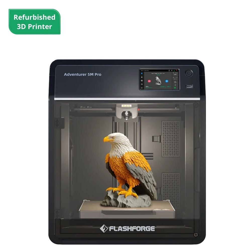 【Refurbished】Flashforge Adventurer 5M Pro 3D Pinter Max 600mm/s Fully Auto Print