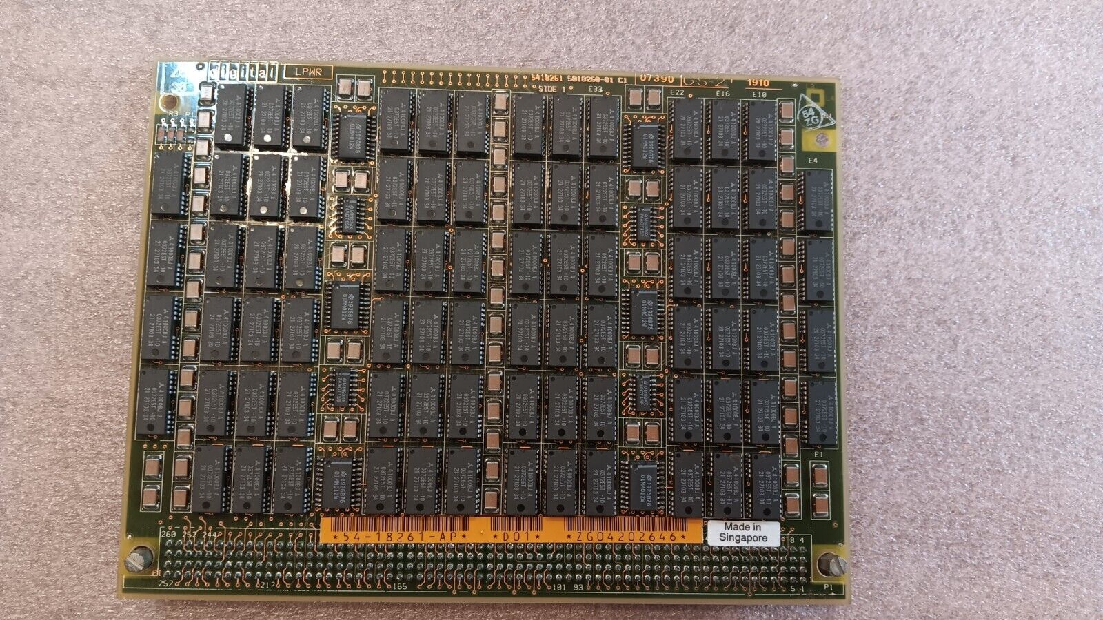 Compaq DEC 54-18261-AA 16MB Memory Module MS-9000 Daughter Board (B20)