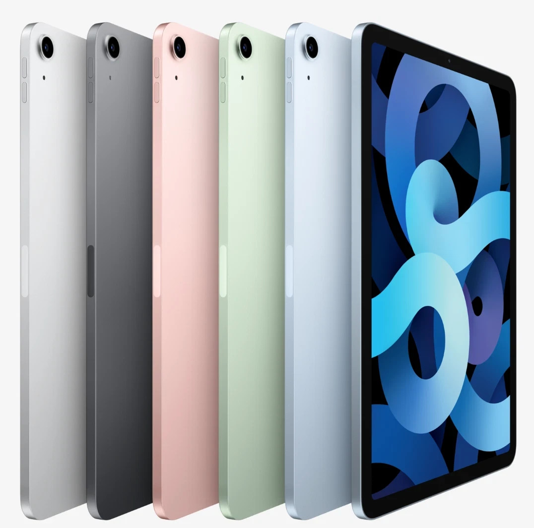 Apple iPad Air 4th Gen Wi-Fi, 10.9in - 64GB|25GB - ALL COLORS - BUNDLE DEAL