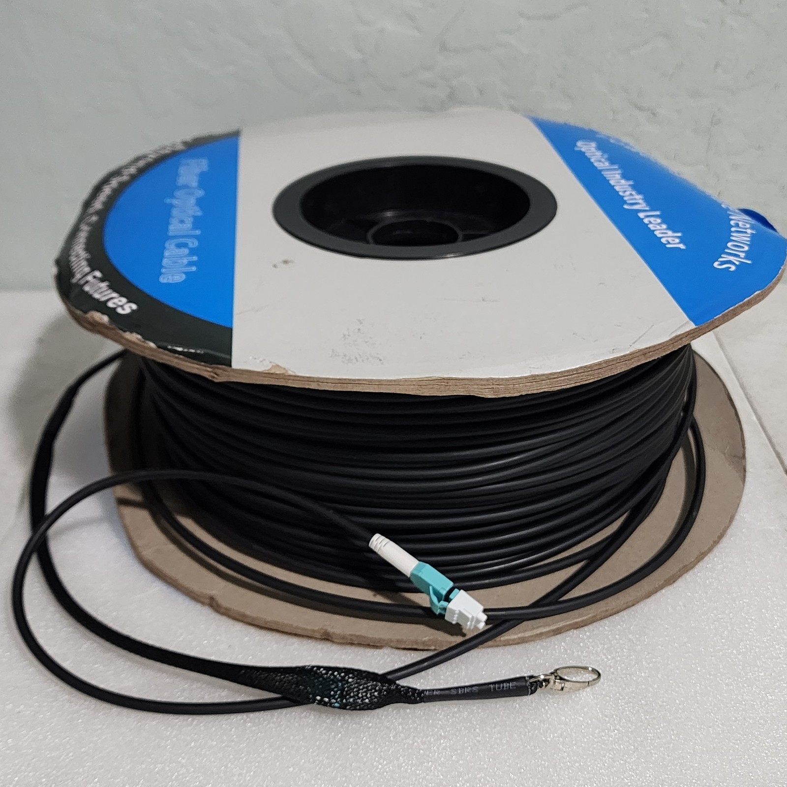 245M 804FT OM3/OM4 LC-LC Outdoor Armored Fiber Optic Cable Uniboot 50/125