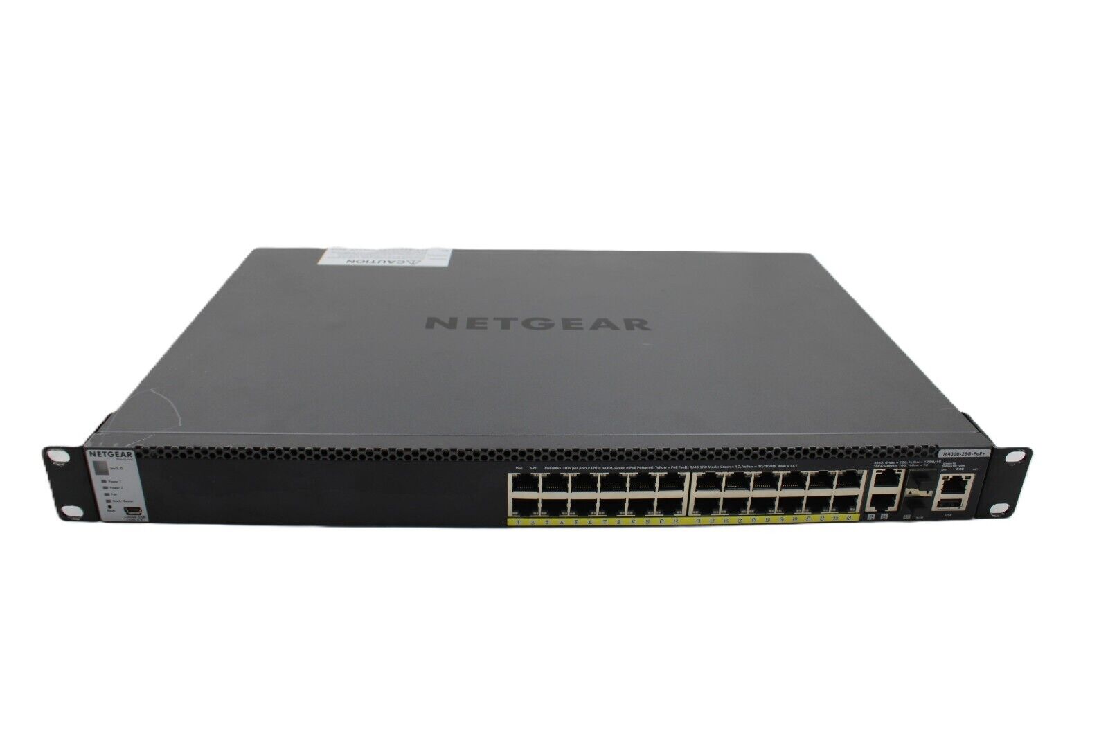 Netgear Prosafe M4300-28G-PoE+ GSM4328PS Stackable L3 Managed Ethernet Switch