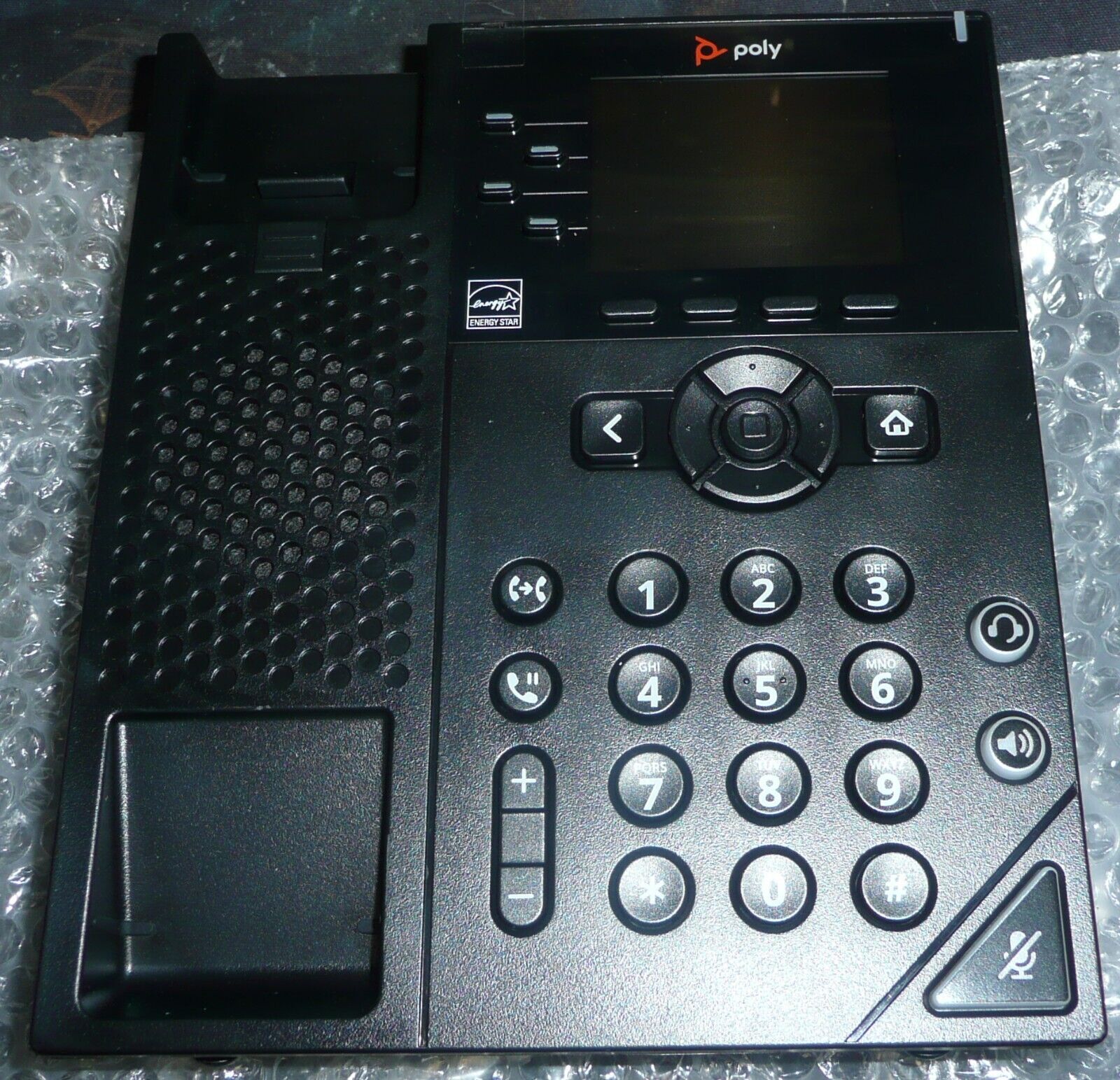 Polycom 2200-48820-001 VVX 250 Desktop POE IP Phone Digital Telephone BASE ONLY