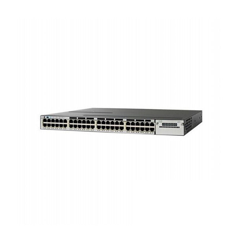 Cisco WS-C3750X-48PF-L Catalyst 3750X 48 Ports L3 PoE+ Switch 1 Year Warranty