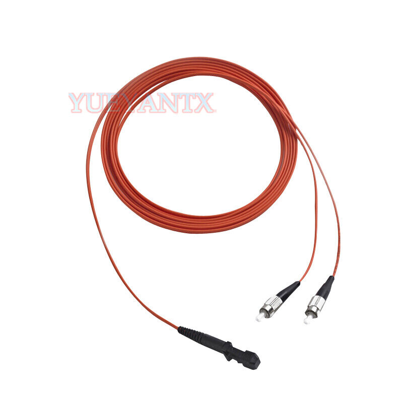 3 Meter Fiber Patch Cord Jumper Cable MTRJ-FC FC-MTRJ Multimode OM2 50/125