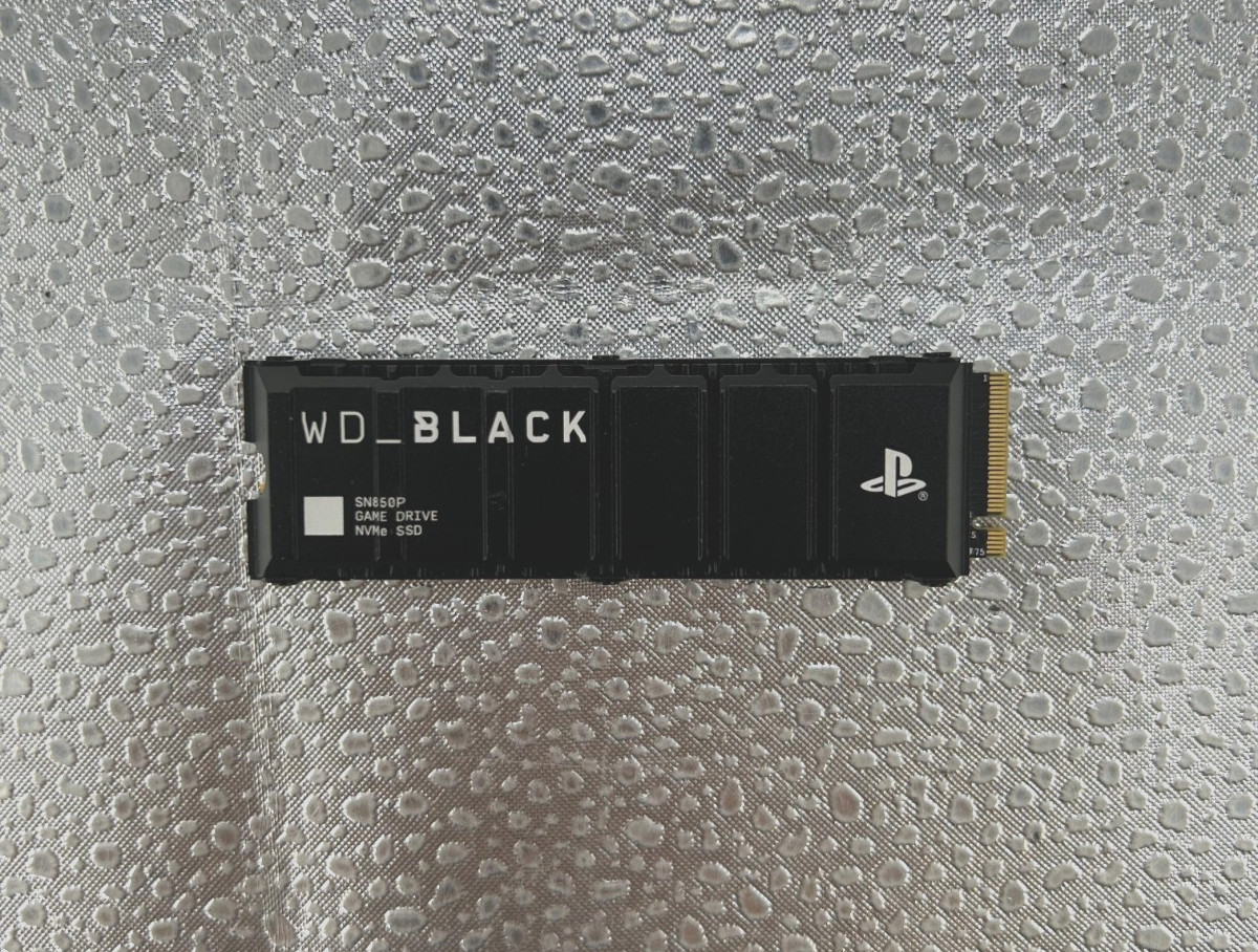 WD_BLACK 1TB SN850P HEATSINK NVMe M.2 SSD Storage Expansion PS5 up to 7300MB/s