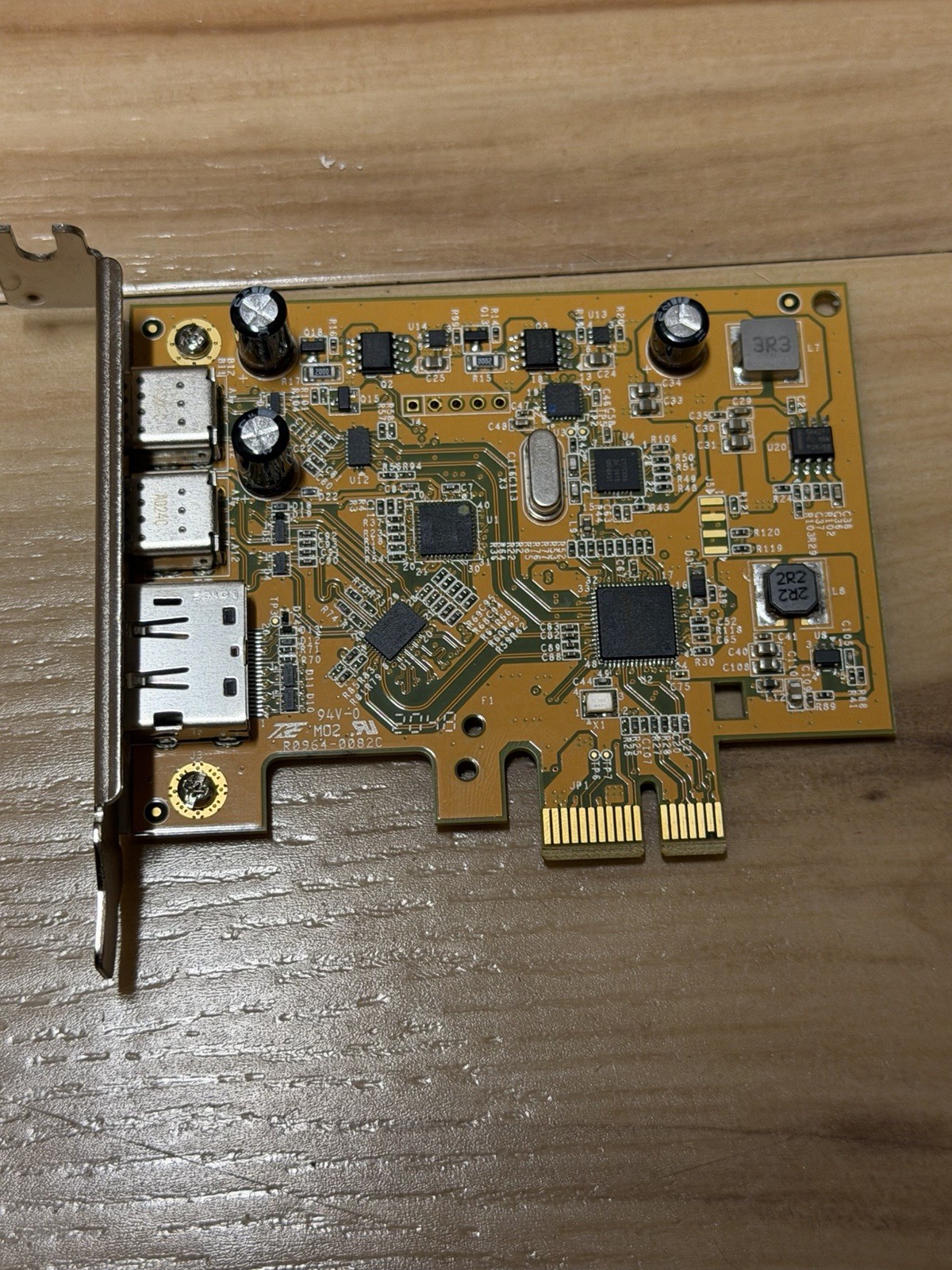 Dell 1PCB-UPA2015XXX110 PCIe Card 1 DP2 USB Type-C Low Profile DP/N:MR7MR
