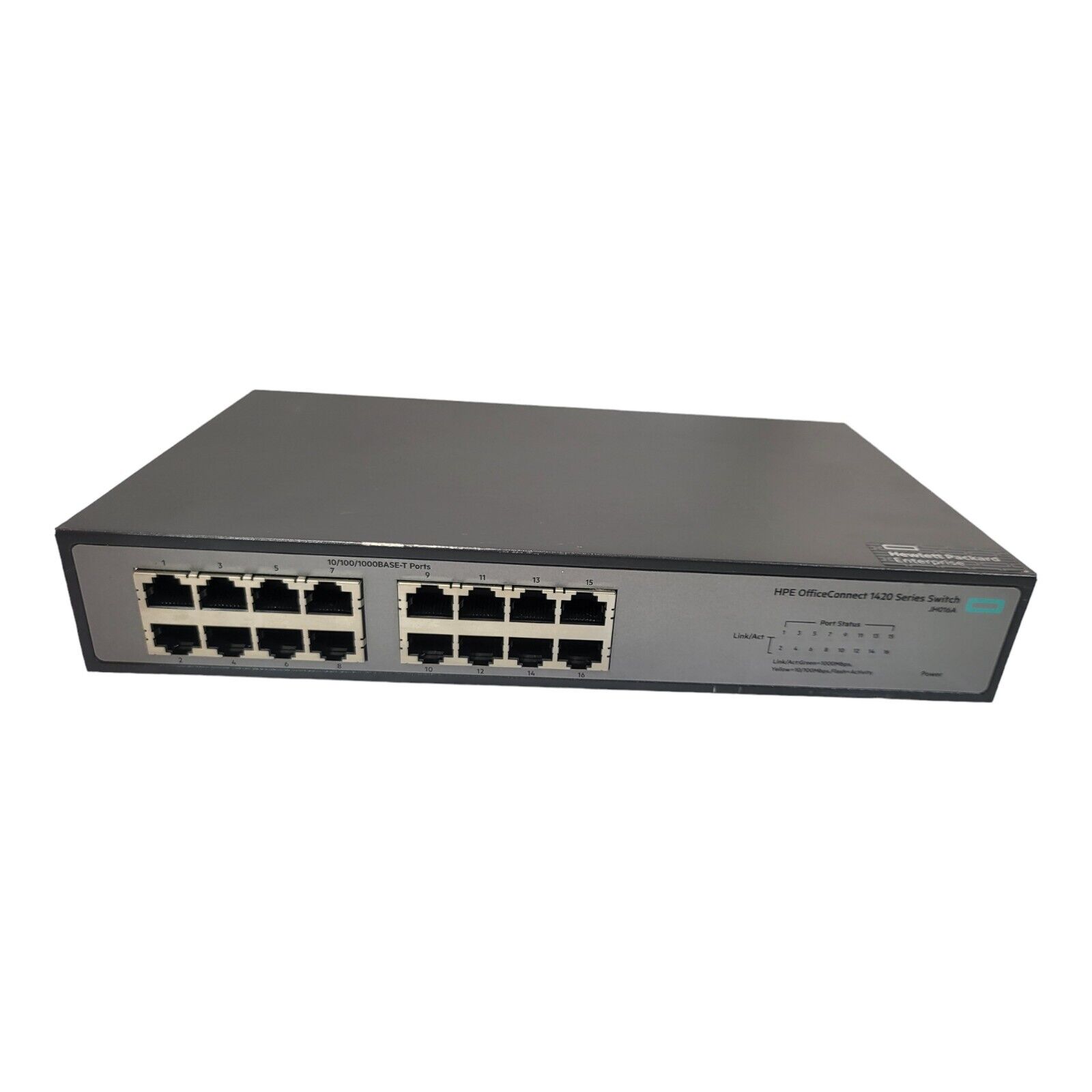 HP OfficeConnect 1420 JH016A 16-Port 10/100/1000 Base-T Unmanaged Switch Gigabit