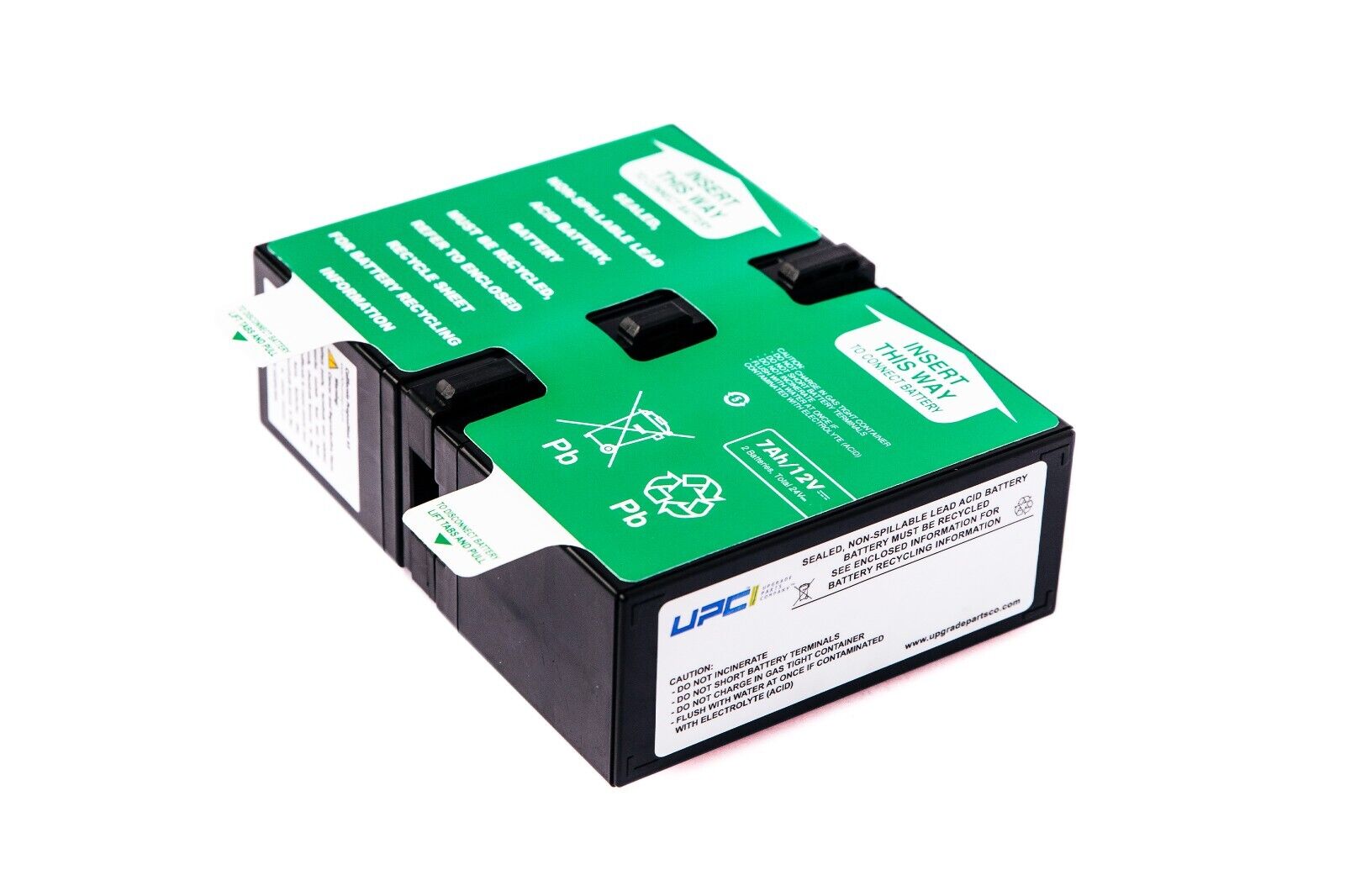 APCRBC123-UPC Replacement Battery for APCRBC123 for APC UPS®: BX1300G, BR1000G